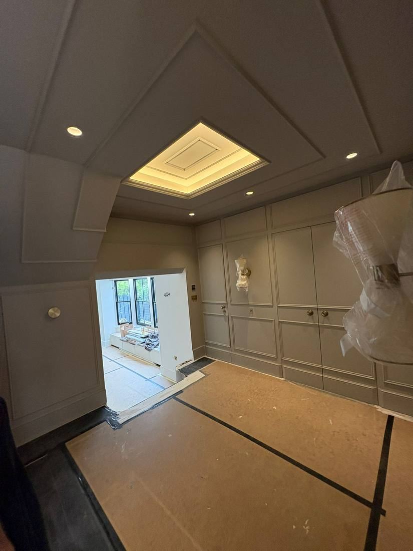 Grand Entrance Hall — Panelled Cabinetry