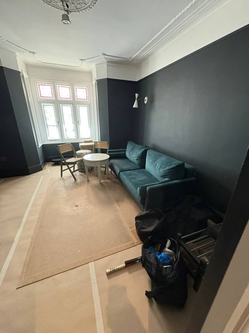 Navy Reception Room