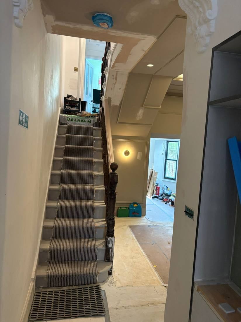 Victorian Staircase — Redecoration